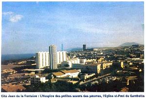 Oran - Montplaisant - Vue sur Gambetta